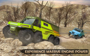 Скачать Extreme Offroad Mud Truck Simulator 6x6 Spin Tires Симуляторы для Андроид скриншот 7