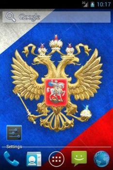 3D Герб и Флаг России Обои