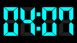 LED Digital Table Clock app