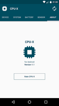 Скачать CPU-X Инструменты для Андроид скриншот 7