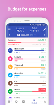 Скачать 1Money: расходы финансы бюджет Финансы для Андроид скриншот 7