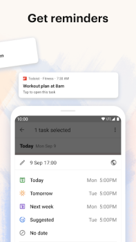 Скачать Todoist: список дел и планы Работа для Андроид скриншот 3