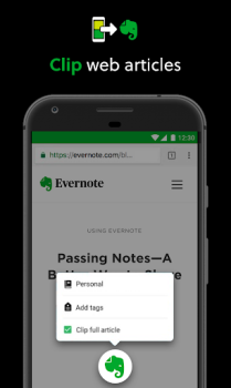 Скачать Evernote - Организуйте заметки Работа для Андроид скриншот 6