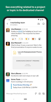 Скачать Slack Бизнес для Андроид скриншот 2