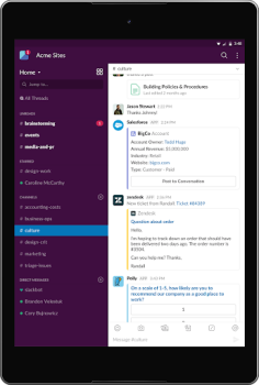 Скачать Slack Бизнес для Андроид скриншот 7