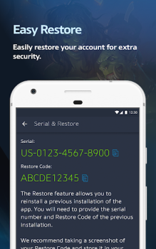 Скачать Battle.net Authenticator Инструменты для Андроид скриншот 3