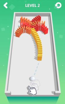 Скачать Rolling Domino Казуальные для Андроид скриншот 2