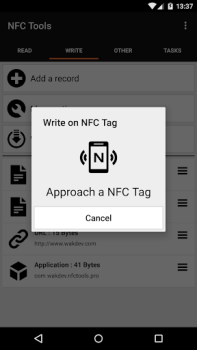 Скачать NFC Tools Инструменты для Андроид скриншот 5