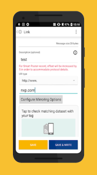 Скачать NFC TagWriter by NXP Работа для Андроид скриншот 7