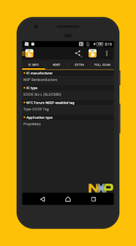 Скачать NFC TagInfo by NXP Инструменты для Андроид скриншот 2