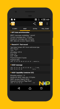 Скачать NFC TagInfo by NXP Инструменты для Андроид скриншот 5