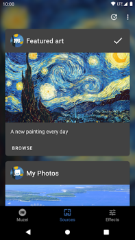 Скачать Muzei Live Wallpaper Персонализация для Андроид скриншот 4
