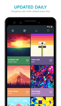 Скачать Backdrops - Wallpapers Персонализация для Андроид скриншот 3