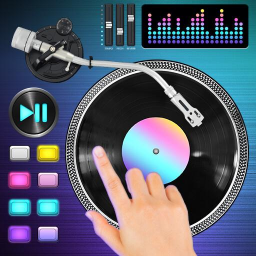 Логотип DJ Микс Эффекты Симулятор