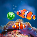 Скачать  Коралловые Рыбки 3D Живые Обои