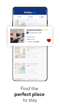 Скачать Booking.com бронь отелей Путешествия для Андроид скриншот 2