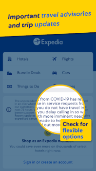 Скачать Expedia: Travel, Hotel, Flight Путешествия для Андроид скриншот 3