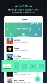 Скачать Alight Motion Видеоплееры и редакторы для Андроид скриншот 4