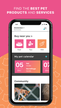Скачать Woof: Pet Shop e Pet Friendly Социальные для Андроид
