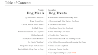 Скачать Dog Food Recipes - Homemade Do Еда и напитки для Андроид скриншот 3