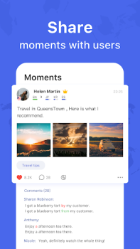 Скачать HelloTalk - Языковой обмен Образование для Андроид скриншот 2