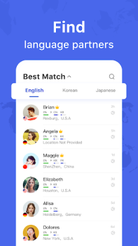 Скачать HelloTalk - Языковой обмен Образование для Андроид скриншот 3