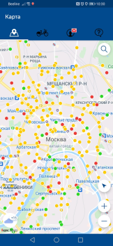 Скачать Московский велопрокат Велобайк Автомобили и транспорт для Андроид скриншот 3