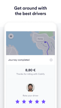 Скачать Cabify Карты и навигация для Андроид скриншот 3