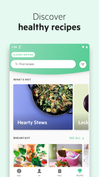 Скачать Lifesum: счетчик калорий Здоровье и фитнес для Андроид скриншот 3
