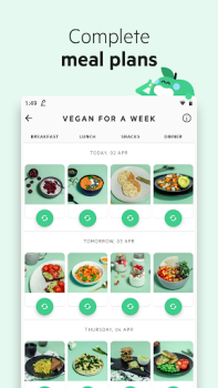 Скачать Lifesum: счетчик калорий Здоровье и фитнес для Андроид скриншот 6