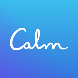 Логотип Calm - Sleep, Meditate, Relax