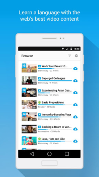 Скачать FluentU: Learn Language videos Образование для Андроид