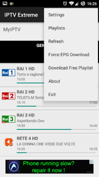 Скачать IPTV Extreme Видеоплееры и редакторы для Андроид скриншот 2