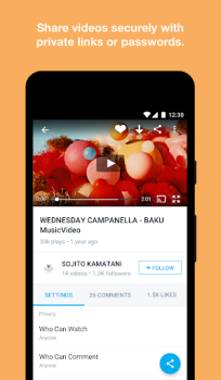 Скачать Vimeo Развлечения для Андроид скриншот 4