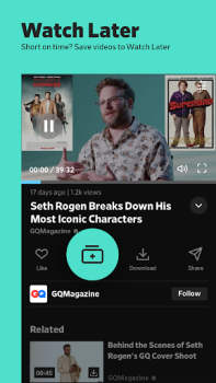 Скачать Dailymotion Social Video App Развлечения для Андроид скриншот 3