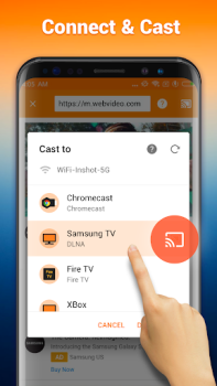 Скачать Tранслировать на TV：Chromecast Видеоплееры и редакторы для Андроид скриншот 3