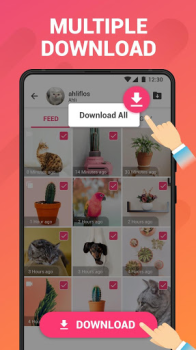 Скачать Story Saver for Instagram Видеоплееры и редакторы для Андроид скриншот 3