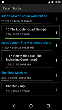Скачать Simple Audiobook Player Музыка и аудио для Андроид скриншот 5