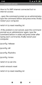 Скачать CMD Command Prompt 100+ Best Commands Образование для Андроид скриншот 7