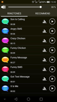 Скачать Смешные SMS-мелодии Персонализация для Андроид скриншот 2