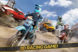 Скачать Wild Motor Bike: Мотоцикла 3D Гонки для Андроид скриншот 4