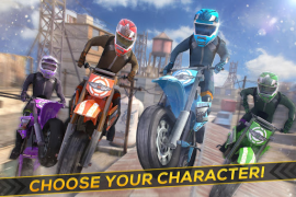 Скачать Wild Motor Bike: Мотоцикла 3D Гонки для Андроид скриншот 6