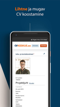 Скачать CVKeskus.ee tööpakkumised Бизнес для Андроид скриншот 4