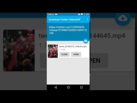 Скачать Download Twitter Videos - GIF Инструменты для Андроид скриншот 6
