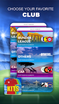 Скачать Dream Kits League  Soccer WORLDWIDE Инструменты для Андроид скриншот 2