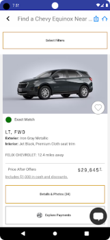 Скачать Chevrolet Equinox Автомобили и транспорт для Андроид скриншот 3