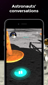 Скачать Moon Walk - Apollo 11 Mission Развлечения для Андроид скриншот 4