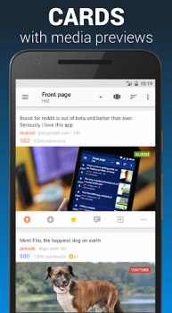 Скачать Boost for reddit Новости и журналы для Андроид скриншот 2