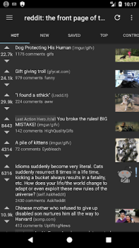 Скачать rif is fun for Reddit Новости и журналы для Андроид скриншот 2