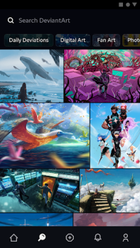 Скачать DeviantArt Социальные для Андроид скриншот 3